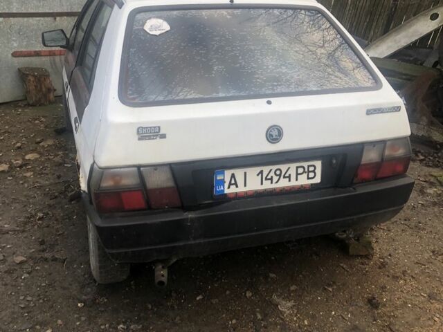 Білий Шкода Фаворит, об'ємом двигуна 1.3 л та пробігом 222 тис. км за 236 $, фото 1 на Automoto.ua