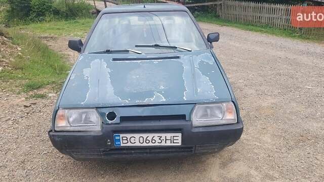 Синий Шкода Фаворит, объемом двигателя 1.3 л и пробегом 217 тыс. км за 799 $, фото 1 на Automoto.ua