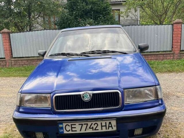 Синий Шкода Фелиция, объемом двигателя 1.3 л и пробегом 425 тыс. км за 1400 $, фото 1 на Automoto.ua