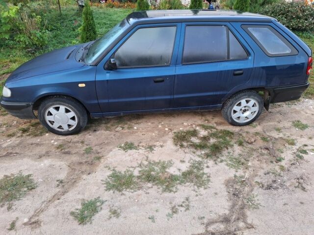 Синій Шкода Феліція, об'ємом двигуна 1.3 л та пробігом 309 тис. км за 1000 $, фото 1 на Automoto.ua