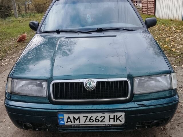 Зеленый Шкода Фелиция, объемом двигателя 1.3 л и пробегом 358 тыс. км за 1350 $, фото 1 на Automoto.ua