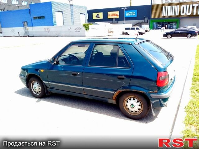 Зелений Шкода Феліція, об'ємом двигуна 1.3 л та пробігом 244 тис. км за 1500 $, фото 1 на Automoto.ua