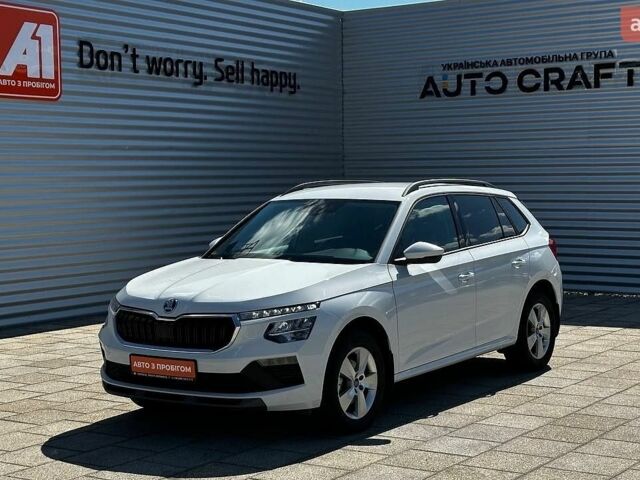Белый Шкода KAMIQ, объемом двигателя 1 л и пробегом 17 тыс. км за 23500 $, фото 1 на Automoto.ua