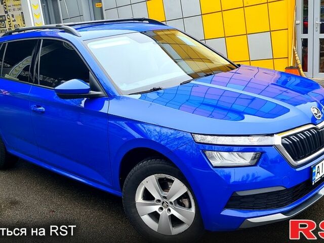 Синий Шкода KAMIQ, объемом двигателя 1.6 л и пробегом 21 тыс. км за 15500 $, фото 1 на Automoto.ua