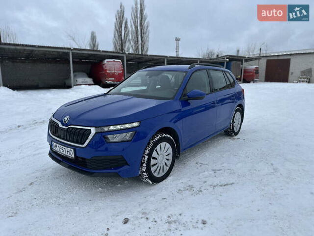 Синий Шкода KAMIQ, объемом двигателя 1.6 л и пробегом 12 тыс. км за 20000 $, фото 1 на Automoto.ua