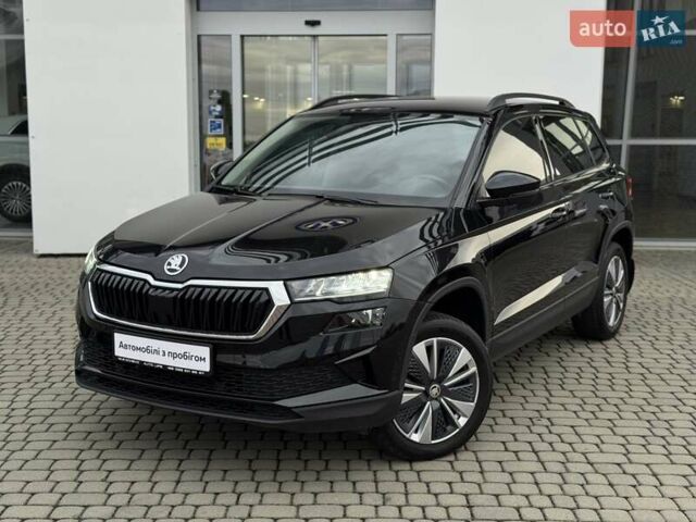 Черный Шкода Karoq, объемом двигателя 1.4 л и пробегом 69 тыс. км за 25990 $, фото 1 на Automoto.ua