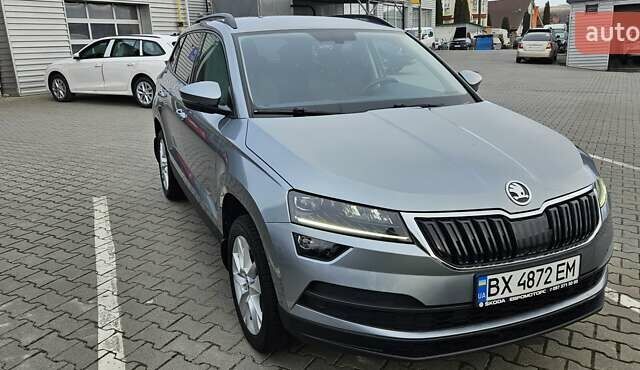 Сірий Шкода Karoq, об'ємом двигуна 1.4 л та пробігом 89 тис. км за 22500 $, фото 1 на Automoto.ua
