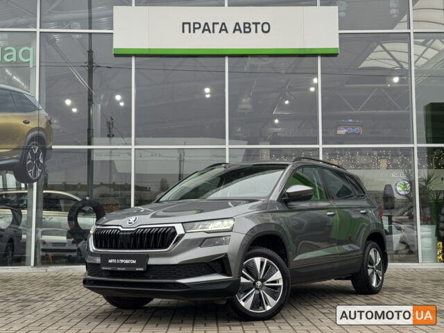 Серый Шкода Karoq, объемом двигателя 1.4 л и пробегом 45 тыс. км за 25900 $, фото 1 на Automoto.ua