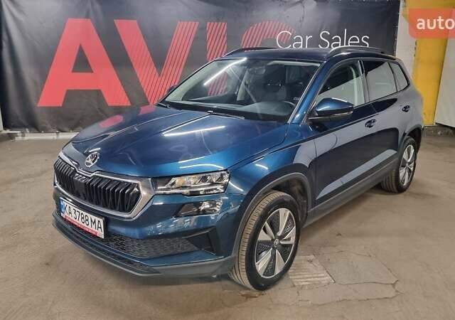 Синий Шкода Karoq, объемом двигателя 1.4 л и пробегом 112 тыс. км за 25800 $, фото 1 на Automoto.ua