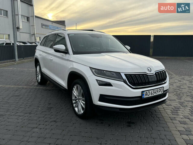 Білий Шкода Kodiaq, об'ємом двигуна 2 л та пробігом 248 тис. км за 21499 $, фото 1 на Automoto.ua