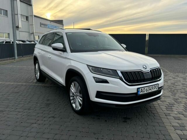 Білий Шкода Kodiaq, об'ємом двигуна 2 л та пробігом 248 тис. км за 21499 $, фото 1 на Automoto.ua