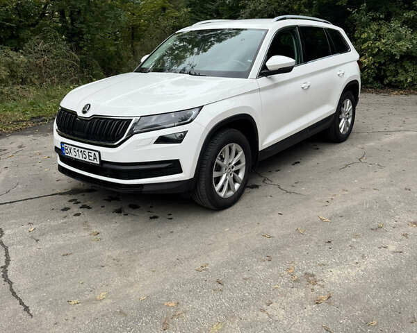 Білий Шкода Kodiaq, об'ємом двигуна 1.97 л та пробігом 218 тис. км за 27300 $, фото 1 на Automoto.ua