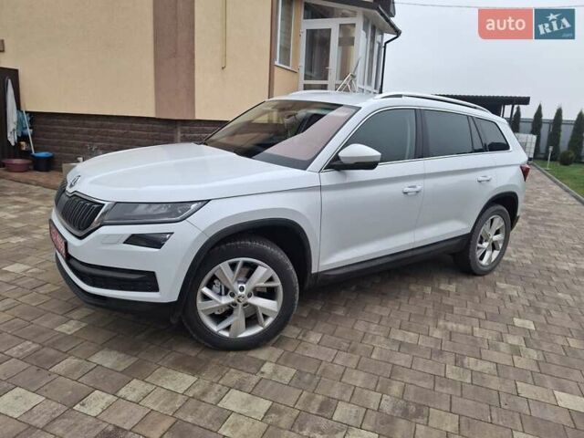 Белый Шкода Kodiaq, объемом двигателя 2 л и пробегом 198 тыс. км за 23999 $, фото 1 на Automoto.ua