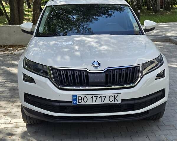 Белый Шкода Kodiaq, объемом двигателя 1.97 л и пробегом 79 тыс. км за 33000 $, фото 1 на Automoto.ua