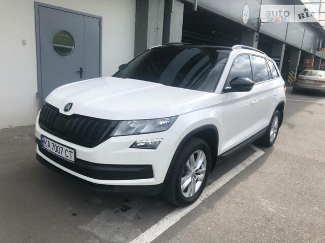 Білий Шкода Kodiaq, об'ємом двигуна 2 л та пробігом 43 тис. км за 32000 $, фото 1 на Automoto.ua