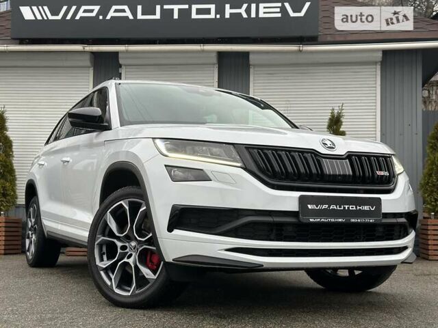 Белый Шкода Kodiaq, объемом двигателя 2 л и пробегом 152 тыс. км за 34700 $, фото 1 на Automoto.ua