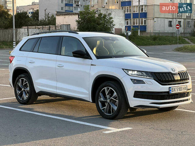 Білий Шкода Kodiaq, об'ємом двигуна 1.97 л та пробігом 205 тис. км за 30500 $, фото 1 на Automoto.ua