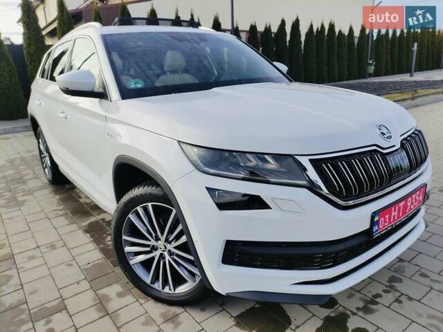 Белый Шкода Kodiaq, объемом двигателя 1.97 л и пробегом 190 тыс. км за 30199 $, фото 1 на Automoto.ua