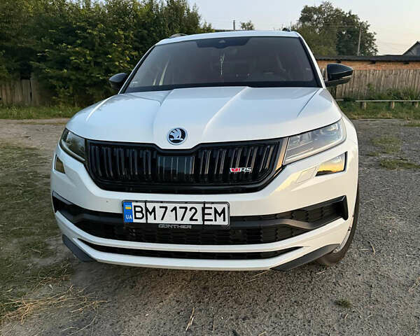 Білий Шкода Kodiaq, об'ємом двигуна 1.97 л та пробігом 160 тис. км за 39000 $, фото 1 на Automoto.ua