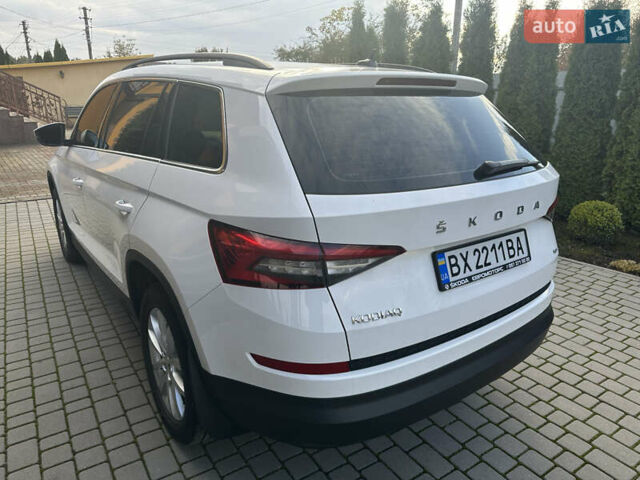 Белый Шкода Kodiaq, объемом двигателя 1.8 л и пробегом 39 тыс. км за 33900 $, фото 1 на Automoto.ua
