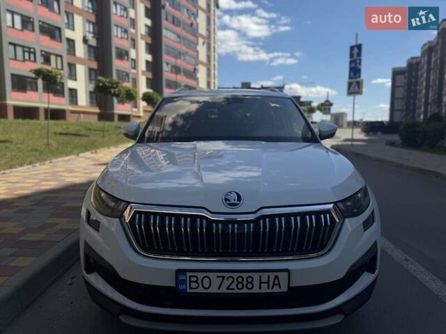 Белый Шкода Kodiaq, объемом двигателя 1.97 л и пробегом 163 тыс. км за 29500 $, фото 1 на Automoto.ua