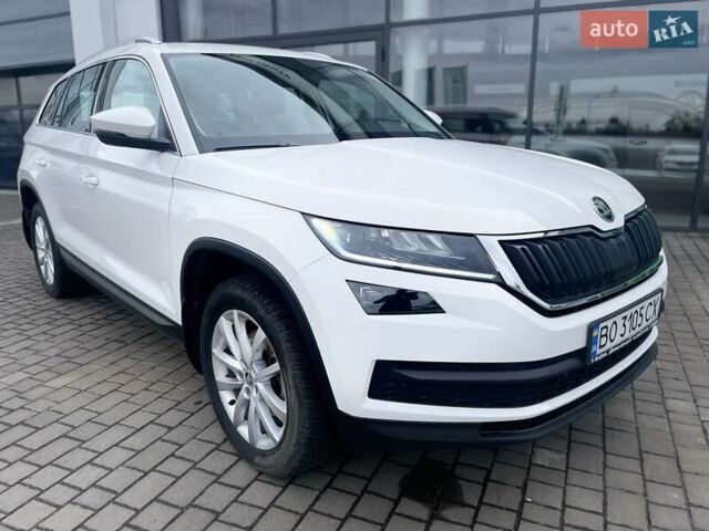 Белый Шкода Kodiaq, объемом двигателя 1.97 л и пробегом 57 тыс. км за 33500 $, фото 1 на Automoto.ua