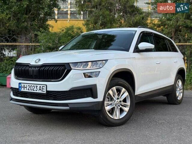 Білий Шкода Kodiaq, об'ємом двигуна 1.97 л та пробігом 44 тис. км за 37999 $, фото 1 на Automoto.ua
