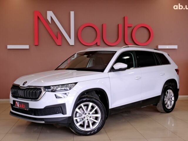 Білий Шкода Kodiaq, об'ємом двигуна 2 л та пробігом 59 тис. км за 29900 $, фото 1 на Automoto.ua