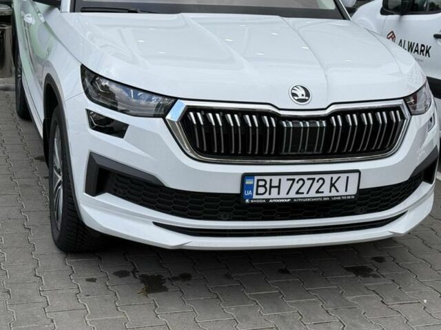 Белый Шкода Kodiaq, объемом двигателя 2 л и пробегом 30 тыс. км за 44000 $, фото 1 на Automoto.ua