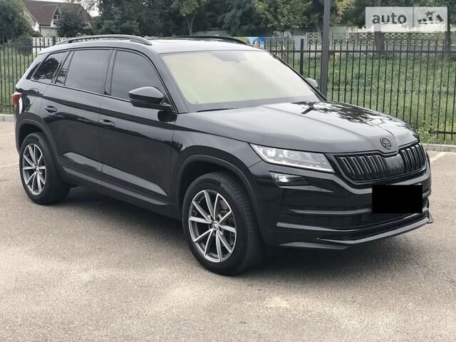 Черный Шкода Kodiaq, объемом двигателя 2 л и пробегом 45 тыс. км за 41000 $, фото 1 на Automoto.ua