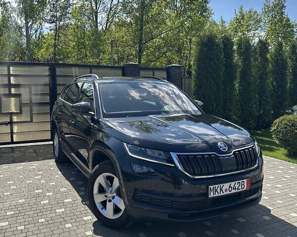 Черный Шкода Kodiaq, объемом двигателя 2 л и пробегом 151 тыс. км за 28999 $, фото 1 на Automoto.ua