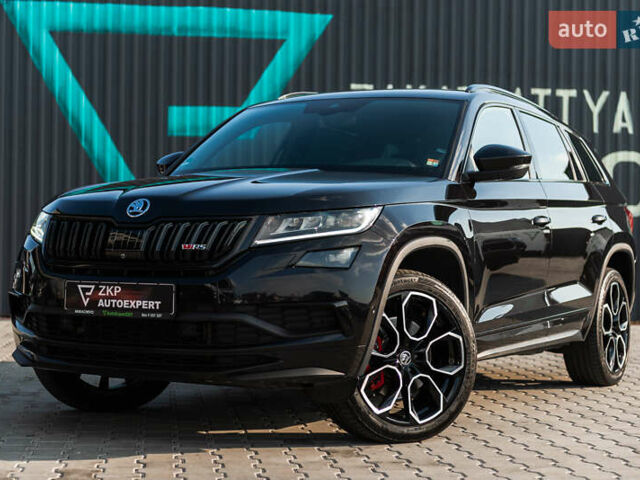 Черный Шкода Kodiaq, объемом двигателя 1.97 л и пробегом 225 тыс. км за 37000 $, фото 1 на Automoto.ua