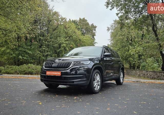 Черный Шкода Kodiaq, объемом двигателя 1.98 л и пробегом 98 тыс. км за 26500 $, фото 1 на Automoto.ua