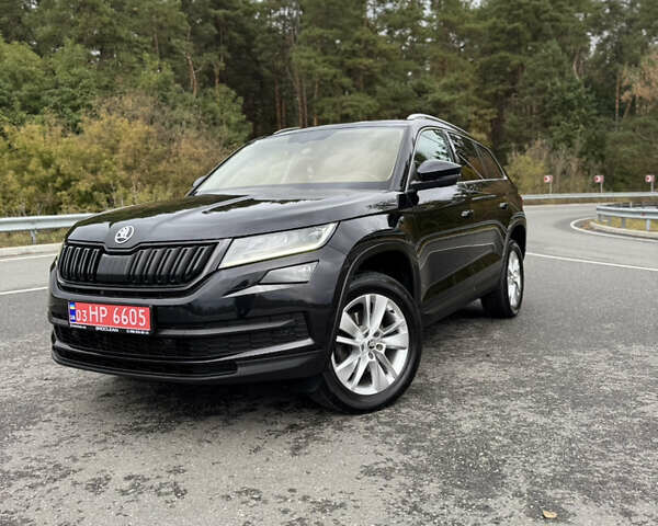 Черный Шкода Kodiaq, объемом двигателя 1.97 л и пробегом 230 тыс. км за 26888 $, фото 1 на Automoto.ua