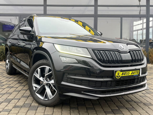 Черный Шкода Kodiaq, объемом двигателя 2 л и пробегом 157 тыс. км за 29000 $, фото 1 на Automoto.ua
