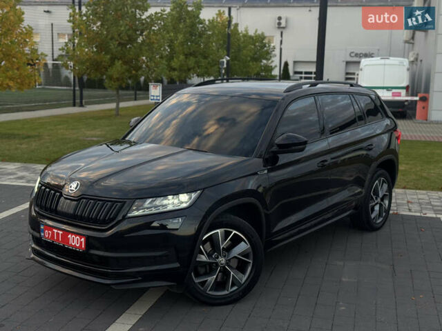 Черный Шкода Kodiaq, объемом двигателя 1.97 л и пробегом 220 тыс. км за 30999 $, фото 1 на Automoto.ua