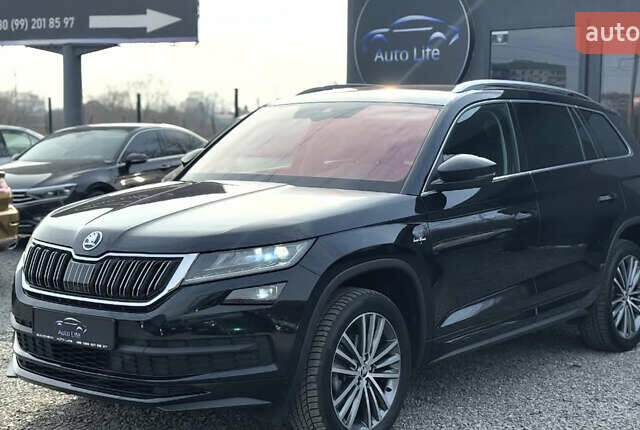 Чорний Шкода Kodiaq, об'ємом двигуна 1.97 л та пробігом 189 тис. км за 31500 $, фото 1 на Automoto.ua