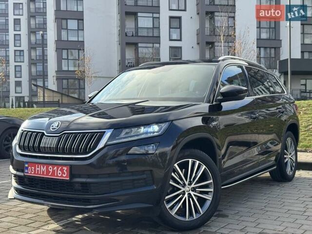 Черный Шкода Kodiaq, объемом двигателя 1.97 л и пробегом 185 тыс. км за 32800 $, фото 1 на Automoto.ua