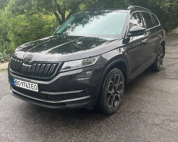 Черный Шкода Kodiaq, объемом двигателя 1.97 л и пробегом 145 тыс. км за 37000 $, фото 1 на Automoto.ua