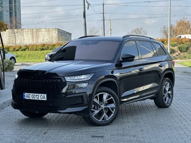Черный Шкода Kodiaq, объемом двигателя 2 л и пробегом 72 тыс. км за 39000 $, фото 1 на Automoto.ua