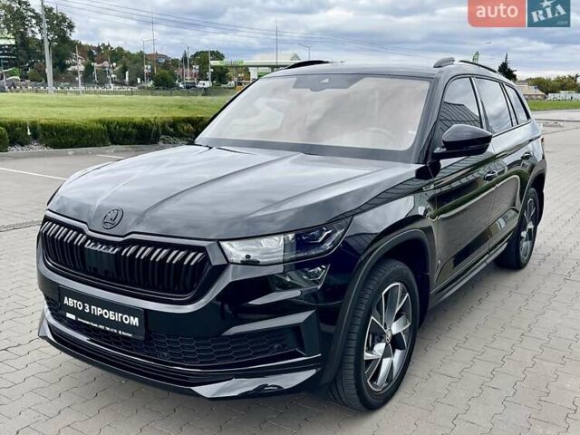 Черный Шкода Kodiaq, объемом двигателя 1.97 л и пробегом 22 тыс. км за 45500 $, фото 1 на Automoto.ua