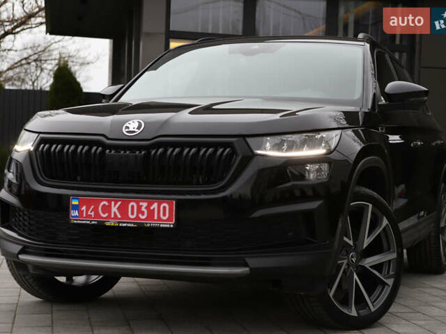 Черный Шкода Kodiaq, объемом двигателя 1.97 л и пробегом 50 тыс. км за 36899 $, фото 1 на Automoto.ua