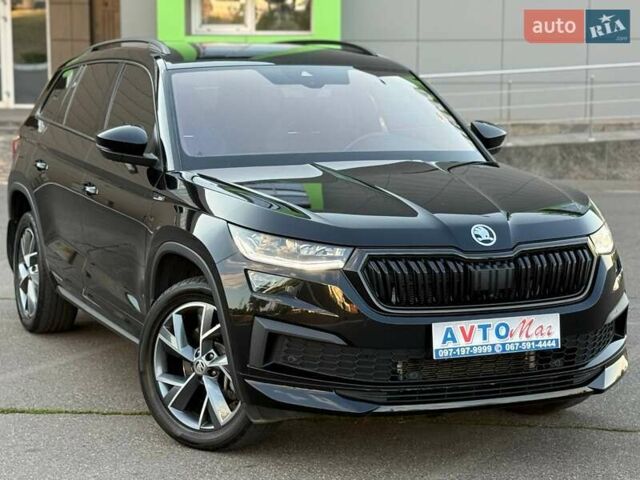 Чорний Шкода Kodiaq, об'ємом двигуна 1.97 л та пробігом 47 тис. км за 43500 $, фото 1 на Automoto.ua