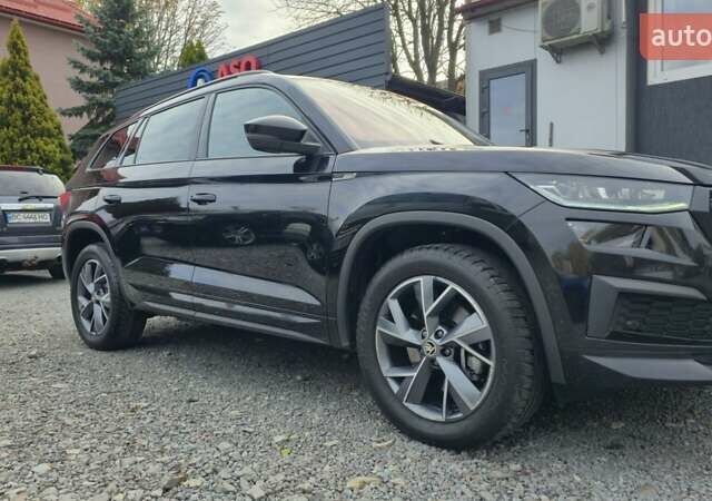 Черный Шкода Kodiaq, объемом двигателя 1.97 л и пробегом 91 тыс. км за 39900 $, фото 1 на Automoto.ua