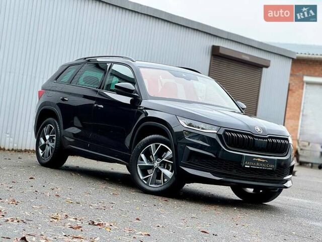 Черный Шкода Kodiaq, объемом двигателя 1.98 л и пробегом 92 тыс. км за 39999 $, фото 1 на Automoto.ua