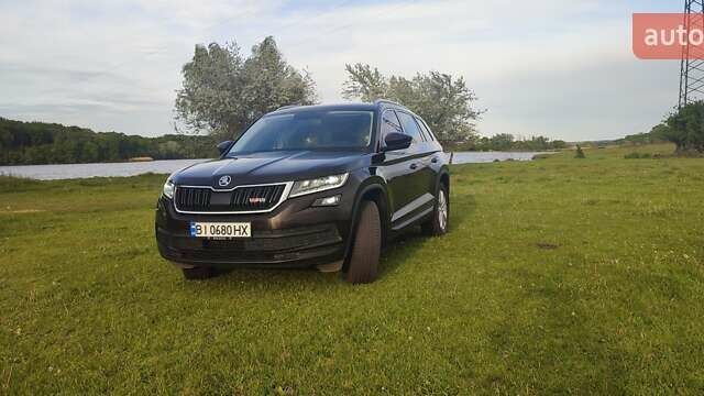 Коричневый Шкода Kodiaq, объемом двигателя 1.97 л и пробегом 237 тыс. км за 24343 $, фото 1 на Automoto.ua