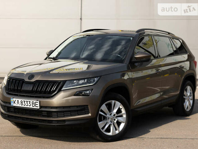 Коричневий Шкода Kodiaq, об'ємом двигуна 2 л та пробігом 269 тис. км за 22300 $, фото 1 на Automoto.ua