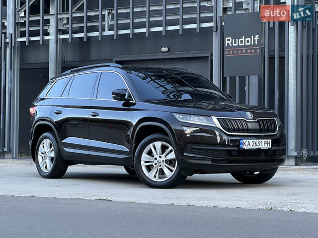 Коричневый Шкода Kodiaq, объемом двигателя 1.98 л и пробегом 194 тыс. км за 21900 $, фото 1 на Automoto.ua