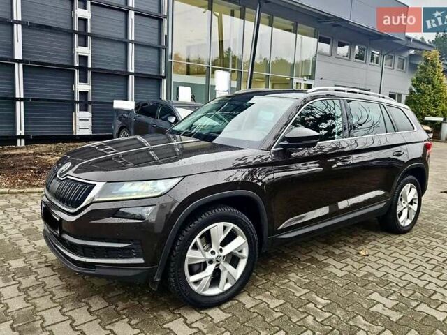Коричневый Шкода Kodiaq, объемом двигателя 2 л и пробегом 137 тыс. км за 29900 $, фото 1 на Automoto.ua