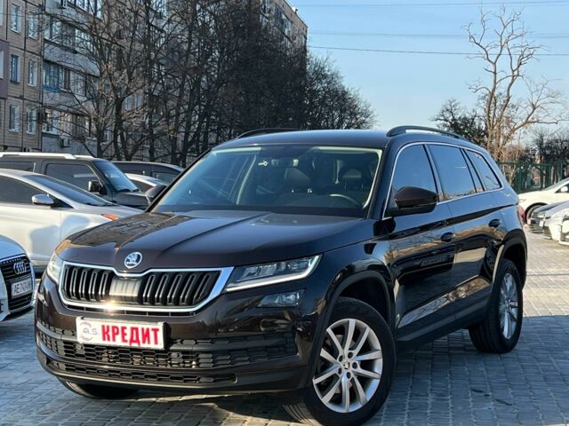 Коричневий Шкода Kodiaq, об'ємом двигуна 2 л та пробігом 76 тис. км за 33450 $, фото 1 на Automoto.ua